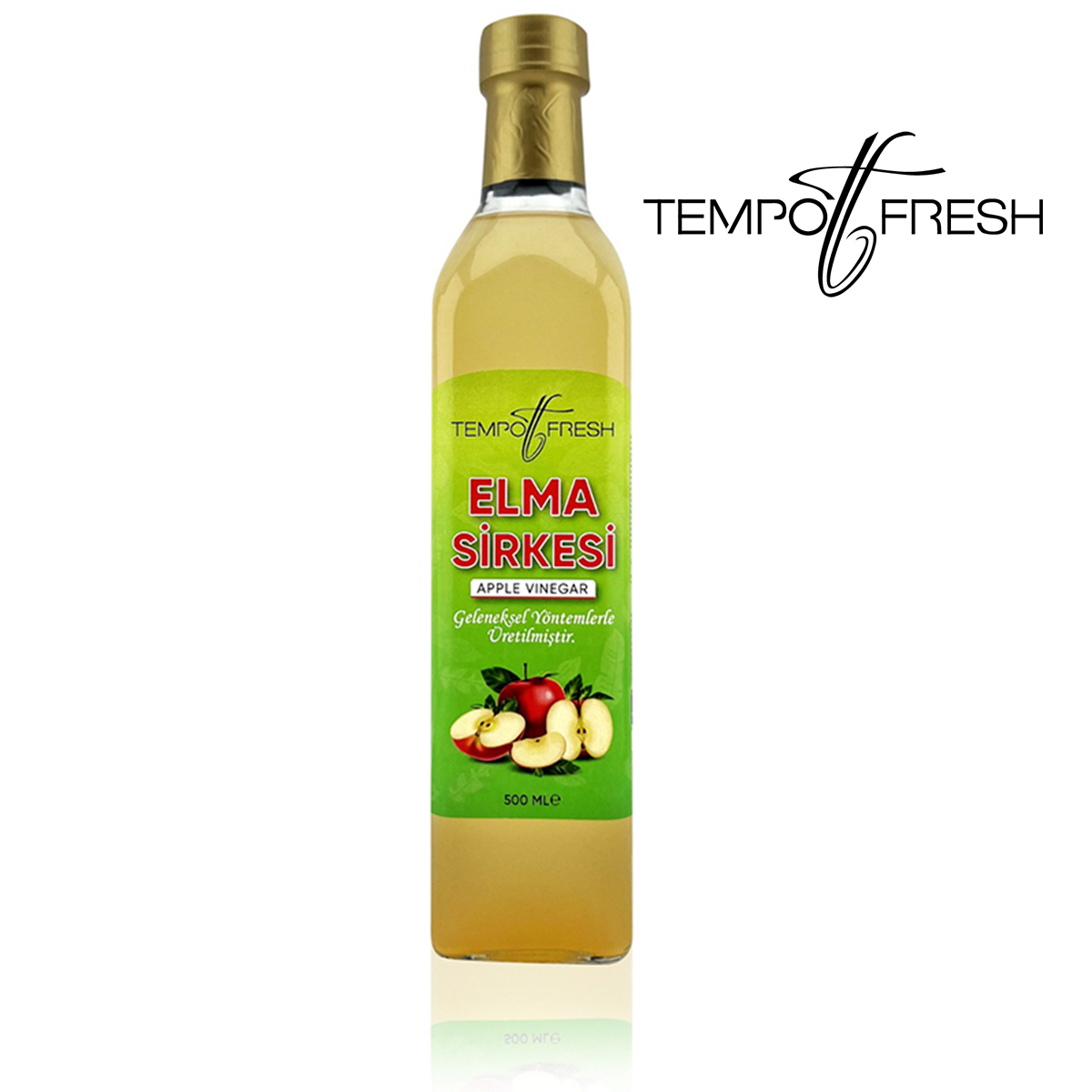 Elma Sirkesi Tempofresh 500 ml. - Görsel 2