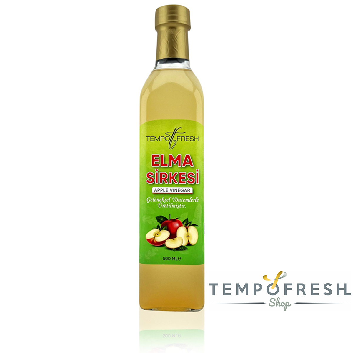 Elma Sirkesi Tempofresh 500 ml. - Görsel 3