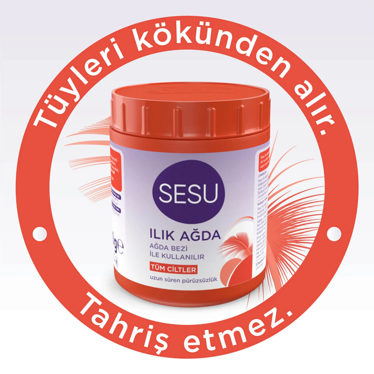 Sesu Ağda Ilık Turuncu 250 Gr. - Görsel 2