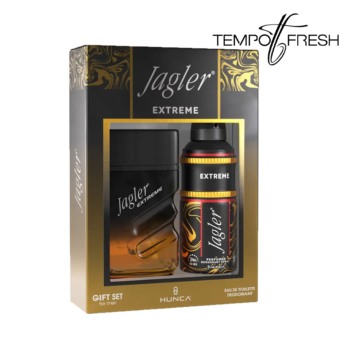 Jagler Extreme Kutu Kofre Parfüm 90 Ml + Deodorant Erkek 150 Ml. - Görsel 2
