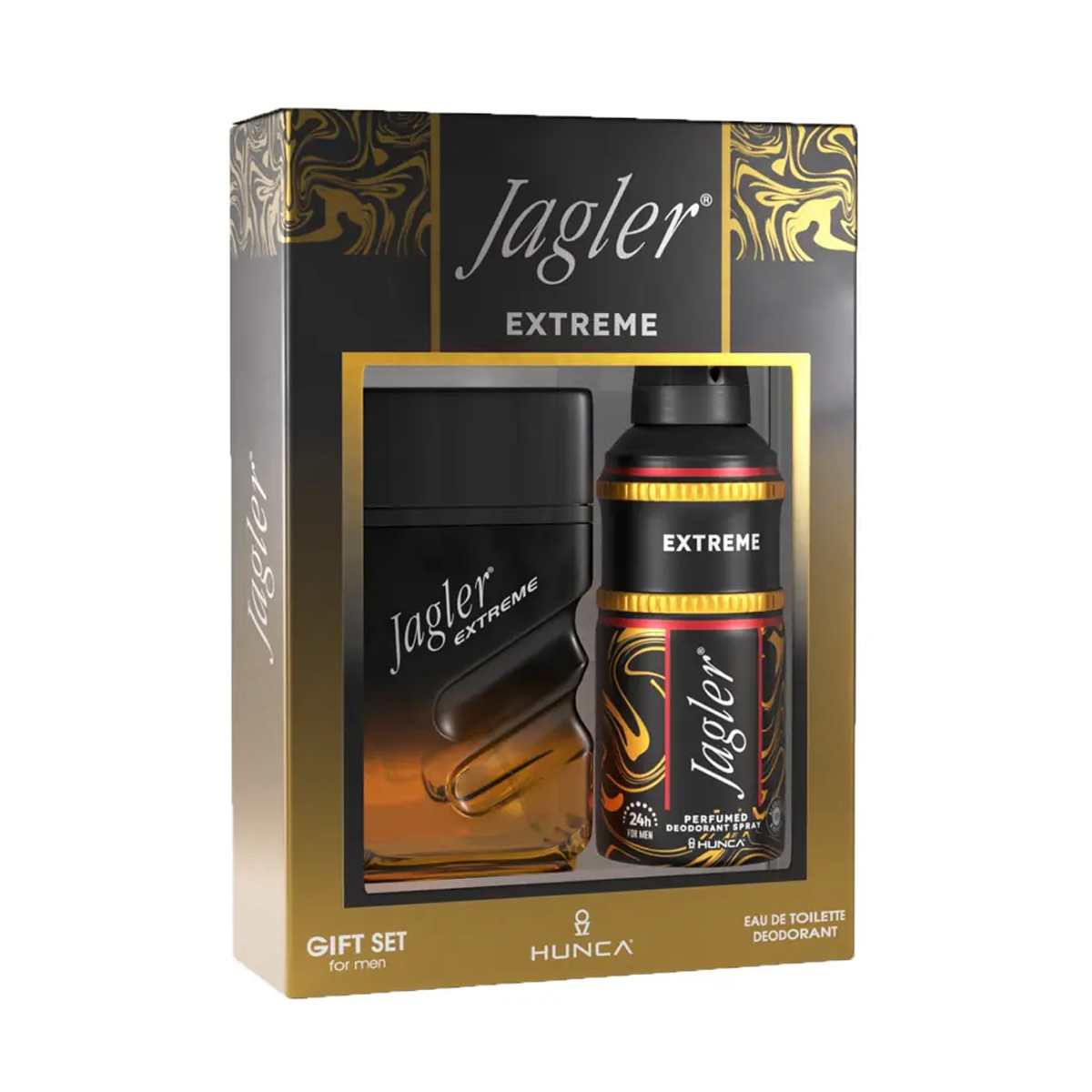 Jagler Extreme Kutu Kofre Parfüm 90 Ml + Deodorant Erkek 150 Ml.